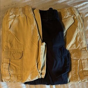 Place Tan Navy Cargo Pants school lot boys 10